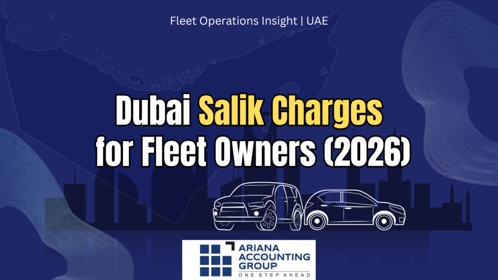Dubai Salik charges for fleet owners in 2026 with peak hours and monthly cost planning
