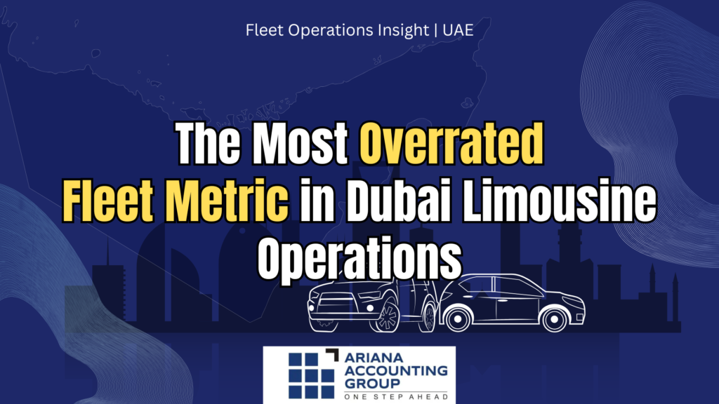 Fleet metrics Dubai limousine activity with busy vehicle movement