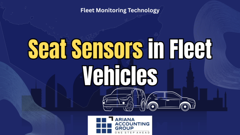 seat sensors in fleet vehicles detecting passenger presence inside vehicle seats