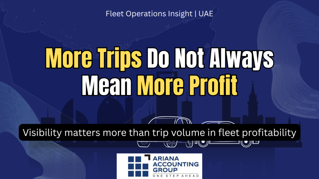Dubai limousine fleet profitability featured image showing that more trips do not always mean more profit