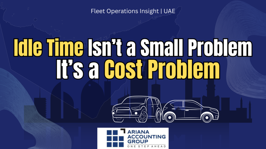 idle time impact on fleet cost showing how idle vehicles increase fuel use and reduce fleet profitability