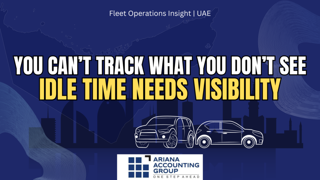 track idle time in fleet operations using visibility and real-time data to improve efficiency