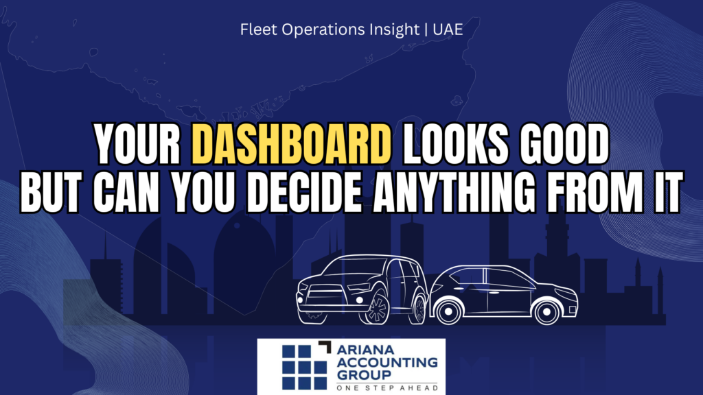 fleet dashboard dubai showing data but lacking decision clarity