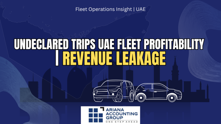 Luxury limousine fleet at Dubai airport highlighting operational challenges and Undeclared Trips UAE Fleet Profitability in UAE fleet operations