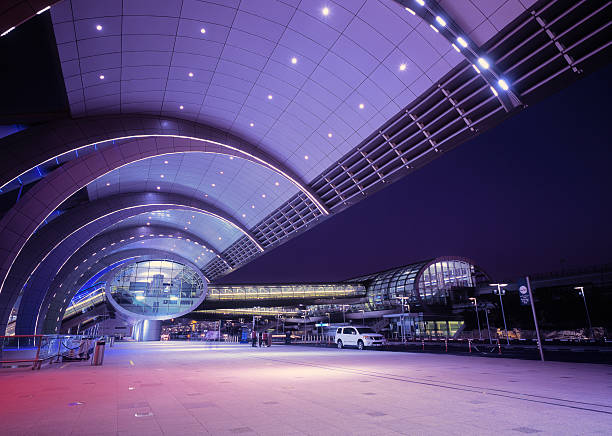 Luxury limousine fleet operating at Dubai airport showing real-world operational conditions impacting Undeclared Trips UAE Fleet Profitability in UAE transport sector